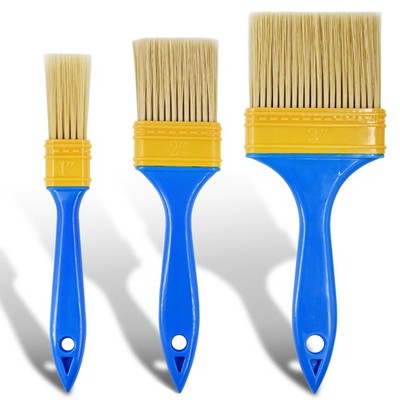 DTDNZKN 3 Pack Paint Brushes - Ideal for 1 inch, 2 inches, 3 Blue