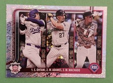 Shohei Ohtani 2025 Topps S1 Rainbow Foil Parallel RBI Ldrs Adames Machado 86 M