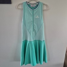 Adidas Stella McCartney Barricade Tennis Dress L Hyper Green AZ2331 Wozniacki