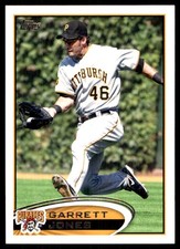 Garrett Jones 2012 Topps #453 Pirates MLB READ FREE SHIPPING AutographDen