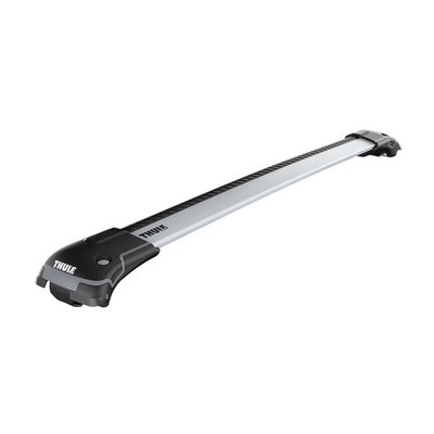 Thule AeroBlade Edge 7503 Raised Rail Roof Rack Crossbar Large Silver