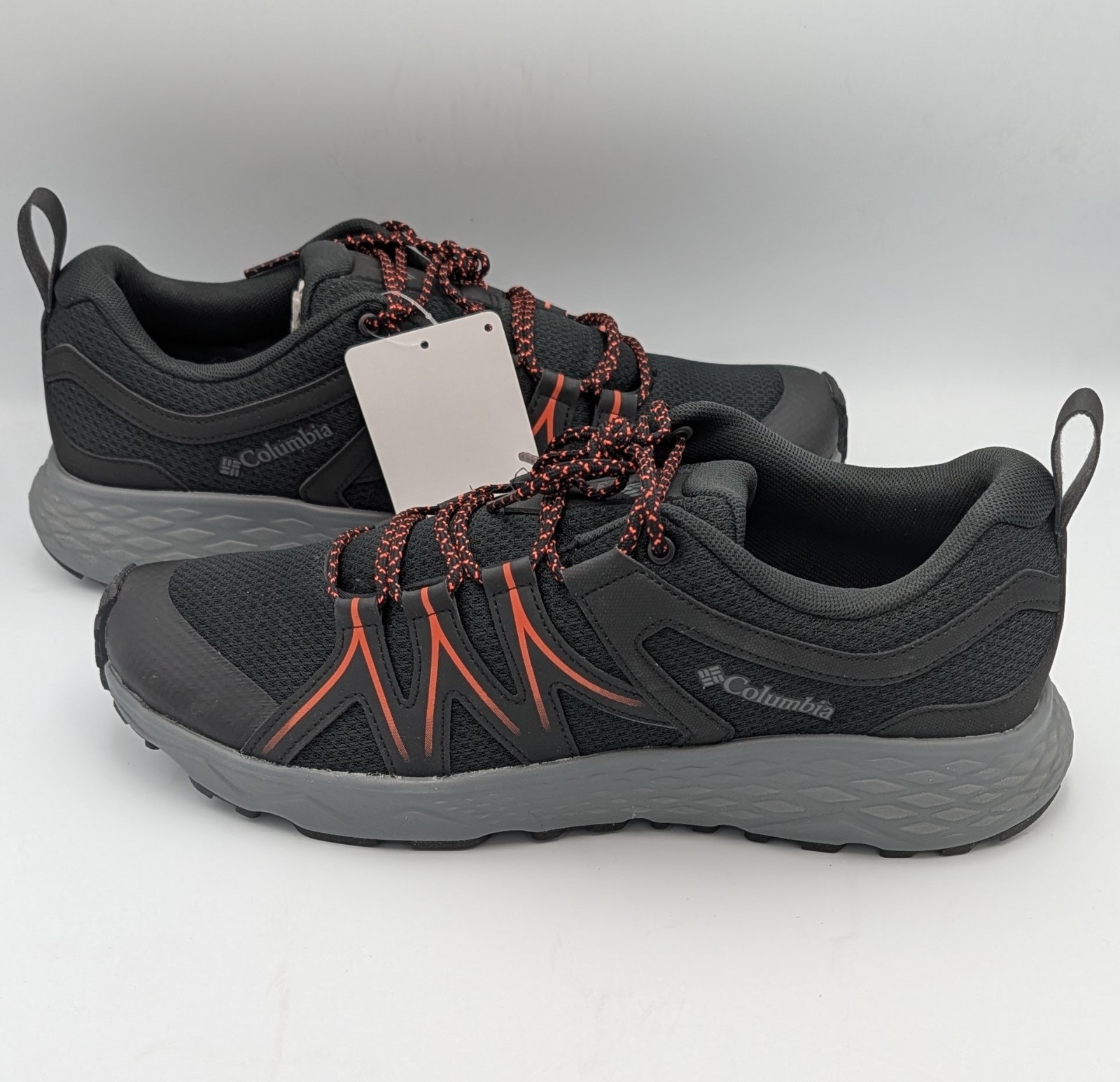 Zapatos de senderismo Columbia Peakfreak Roam para hombre en negro/naranja/gris talla UK13/EU47