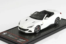 BBR 1:43 Ferrari Portofino M Spider Version Bianco Cervino bbrc243e