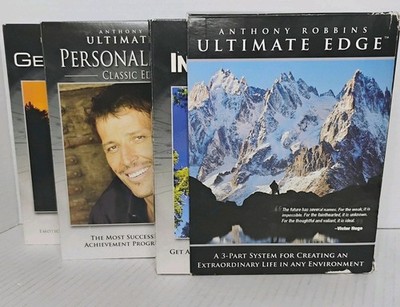 Anthony Robbins Ultimate Edge 3-Part System Creating an Extraordina Life DVD Box