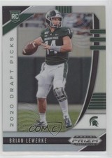 2020 Panini Prizm Draft Picks Rookies Silver Brian Lewerke #142 0o6v