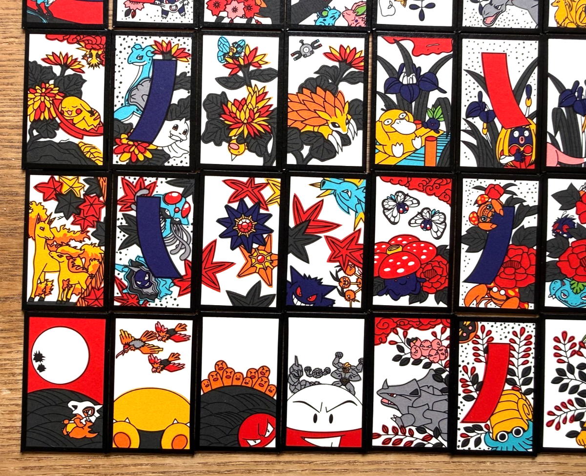 Pokemon Hanafuda Playing Card Pikachu Nintendo Limited Edition