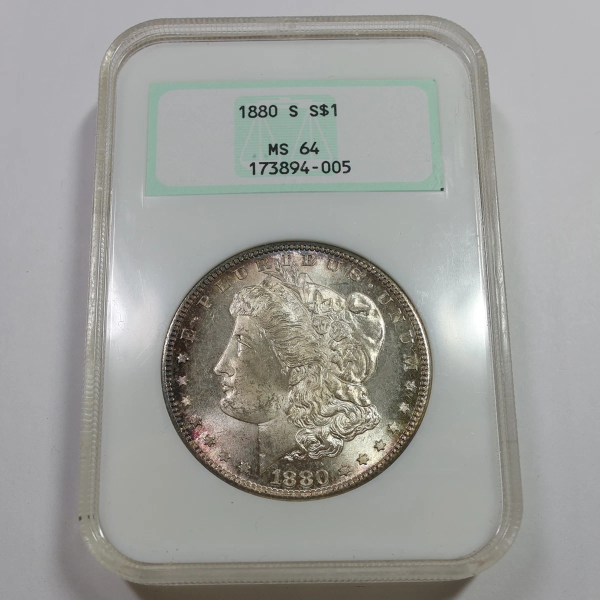アメリカ 1880 S ドル 銀貨 NGC MS64 モルガンダラー 036 MS 64 Graded 1880 Year Morgan US Dollars (1878-1921) for sale | eBay