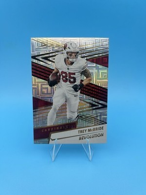 2025 Panini Revolution Trey McBride Gold Levels /10 #142 Cardinals