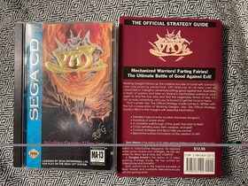 Vay (Sega CD, 1994)  RPG w/Game, Manual, Card, Map, & Strategy Guide