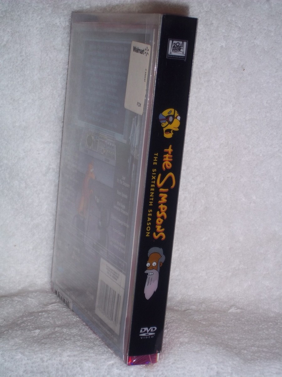 The Simpsons Sixteenth Season 16 (DVD, 2005, 4-Disc MOLDED HEAD