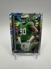 2025 Topps Chrome Jordan Davis Pulsar #249 - Philadelphia Eagles