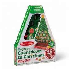 Melissa  Doug Countdown to Christmas Wooden Advent Calendar