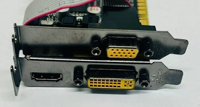 1GB Zotac Synergy NVidia GeForce 210 DVI / HDMI / VGA PCI-e Graphics Video Card - Image 3 of 4