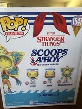 Funko Pop Stranger Things Demogorgon 1547 Scoops Ahoy Sherbert Surprise 6" New