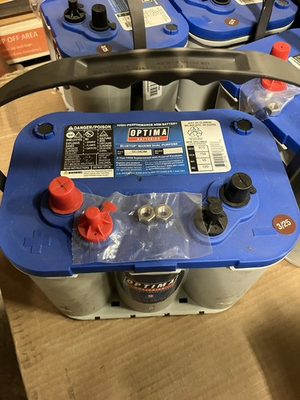 #ad Optima Bluetop Starting and Deep Cycle Marine Battery 8016 103 $250.00