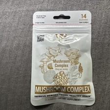 Vita Globe Mushroom Complex Gummies 25MG Memory Focus Healthy Brain Adaptogenic