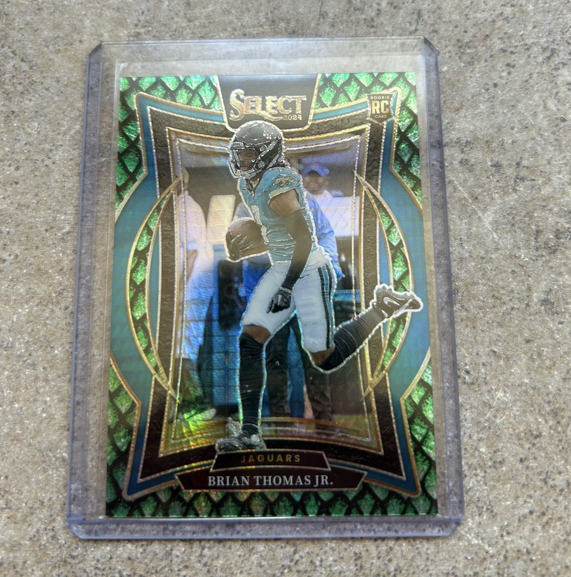 2024 Panini Select Concourse Dragon Scale /81 Brian Thomas Jr