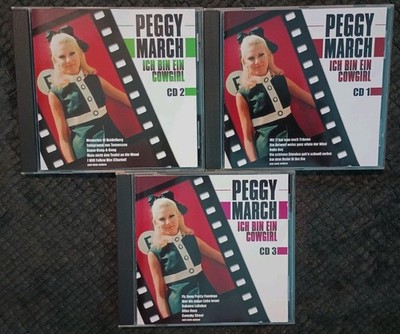 PEGGY MARCH CD ICH BIN EIN COWGIRL 3 CD's 2002 German Import 44 songs