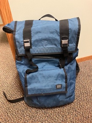 Mission Workshop Fitzroy Blue VX Nylon backpack