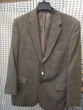 Jos. A. Bank Men's Size 46 Long Gordon Suit Jacket Coat Brown Blazer