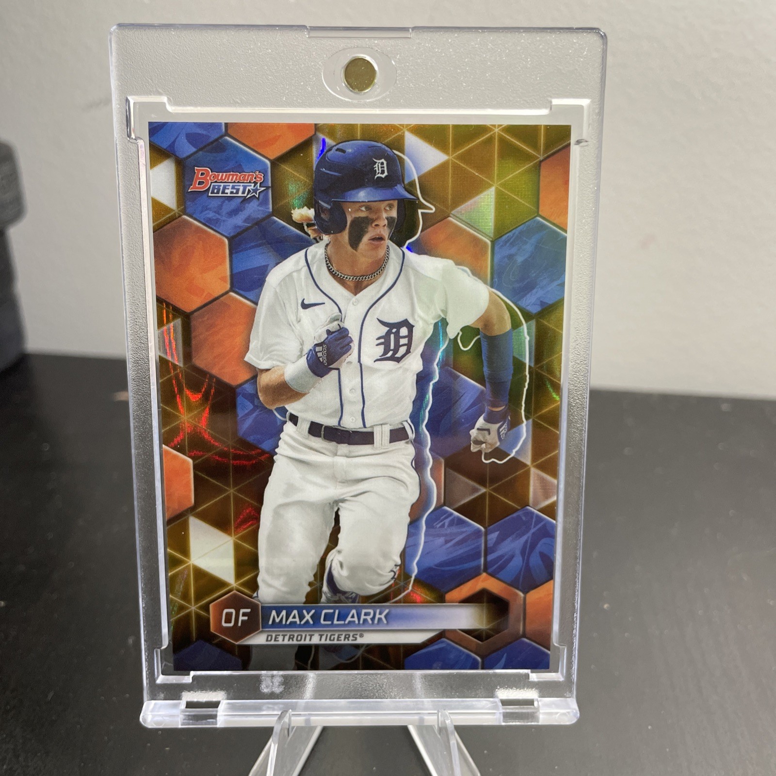 MAX CLARK 2023 BOWMANS BEST GOLD LAVA REFRACTOR 35/75 #TP-23 C