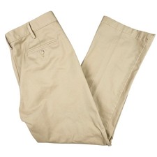 Lands End Traditional Fit Comfort Waist Khaki Chino Pants Mens Size 35x30.5