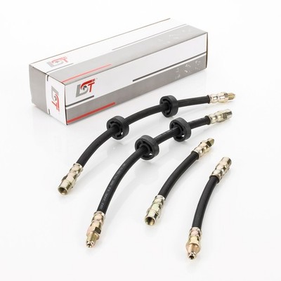 4x Bremsschlauch Bremsleitung Vorne Hinten für VW GOLF 2 II JETTA 1G SCIROCCO