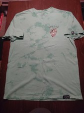 Sullen Art Premium Collective L Green Tie Die Thirt Snake Dragon Mask Tattoo