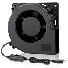 Wathai 120mm x 32mm USB Centrifugal Blower Fan 5V DC Brushless Motor with Spe...