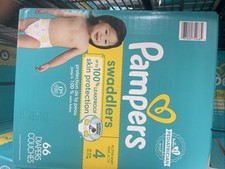 Pampers Swaddlers Baby Diapers Size 4, 66 Count Select for More Options 