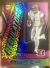 2021 Panini Black Ja’Marr Chase Rookie Regulators “Case Hit” #R-38 Bengals