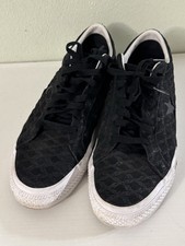 Converse One Star Pro Black Leather Low Top Men  s 10 Skate Shoes CONS