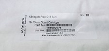 Waters 186002975 XBridge BEH C18 Prep Guard Cartridge, 130Å, 5 µm, 19 mm X 10 mm