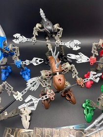 Lego BIONICLE Rahkshi Set of 6 Complete 8587 8588 8589 8590 8591 8592 w/ Kraata
