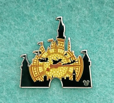 Disney Pin Peter Pan Castle Disneyland Hidden Mickey Disney Wave A 2026 - New