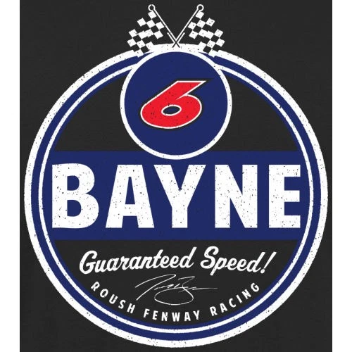 Camiseta masculina preta Trevor Bayne Route 66 - Imagem 2 de 2