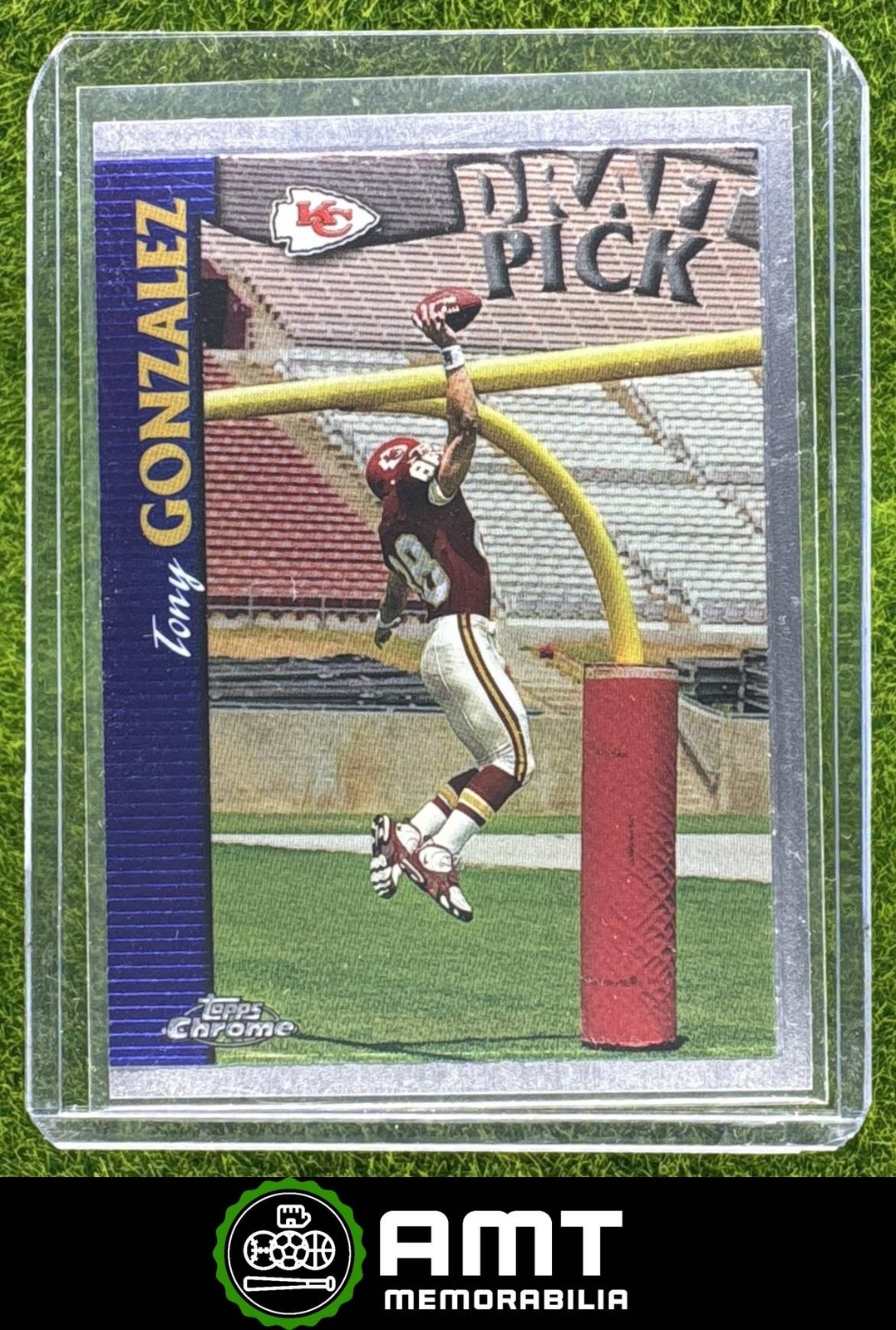 Tony Gonzalez RC 1997 Topps Chrome Kansas City Chiefs #24