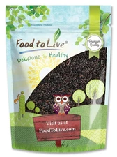 Black Rice — Whole Grain Rice, Medium-Grain Rice, Kosher, Vegan, Bulk
