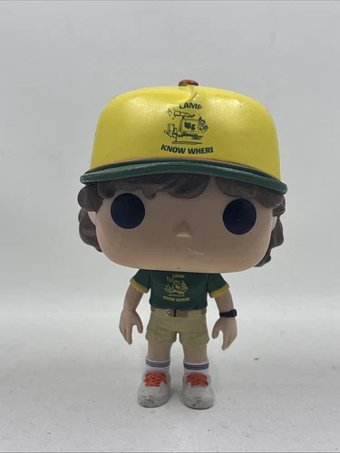 Funko Pop-  Stranger Things- Dustin Henderson Camp Know Where No Box