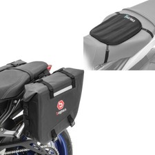 Set of saddlebags + gel seat cushion S5