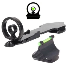 BullsEye Green Fiber Optic Sight Set fits Winchester 94 Trapper