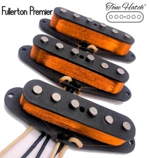 Tone Hatch Handwound Pickups Alnico 3 Stagger Stratocaster Set-Made 2 Order