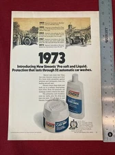 Simoniz Car Wax 1972 Print Ad - Great To Frame