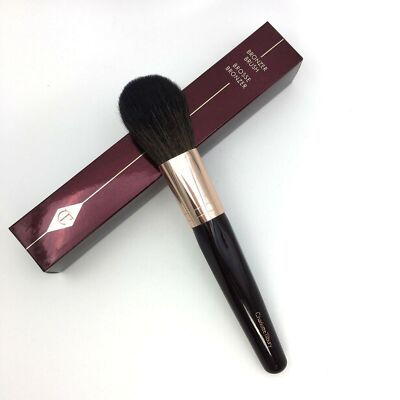 New Charlotte Tilbury Color wood Bronzer Brush Brand New in Box Please Read