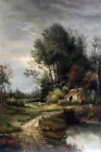 Classical Landscape Oil painting Printed On Canvas Home Decor Wall Art Picture