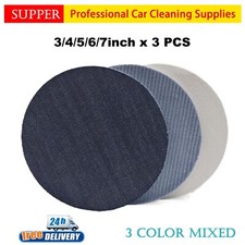 Polishing Pad 7Inch Denim Pad Car Orange-peel Removal Sanding Buffing Pad Pad US