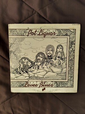 **RARE White Label Promo** Potliquor~Levee Blues~ 1971 (JLS-3033) Strong VG+