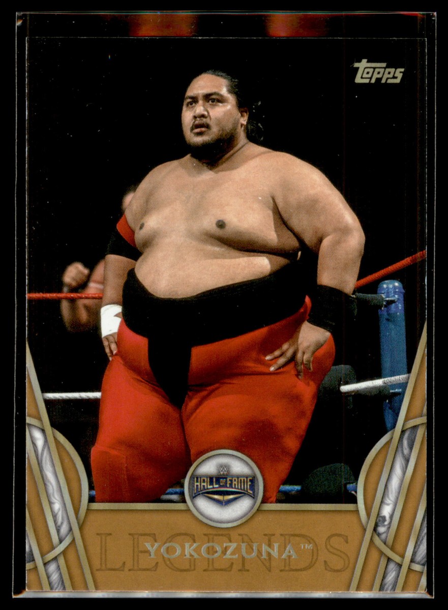 2018 Topps WWE Wrestling Legends BRONZE #55 Yokozuna - Hall of