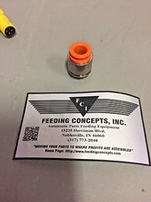 SMC  VVQ1000  VVQ2000 Manifold Fittings 19mm Diameter x 3/8" Tube New