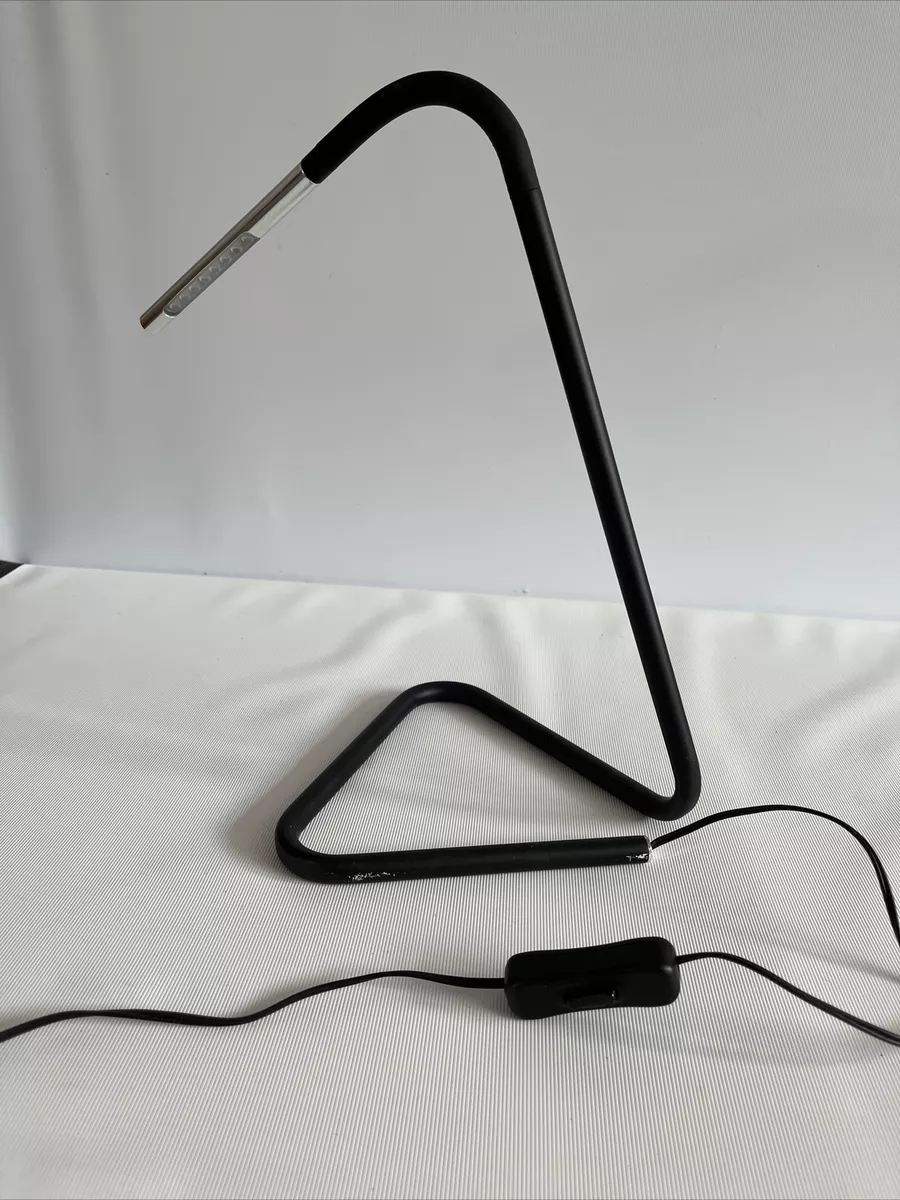 Lenovo Thin Black Angle Poise Bendy Table Desk Lamp With Lead Switch Used